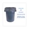 Boardwalk 60 gal Trash Bags, 38 in x 58 in, 1.3 mil, Gray, 100 PK H7658PGK - alternate 2